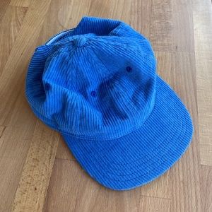 Corduroy Dugout Big Bud Press Blue Snap Back Cap